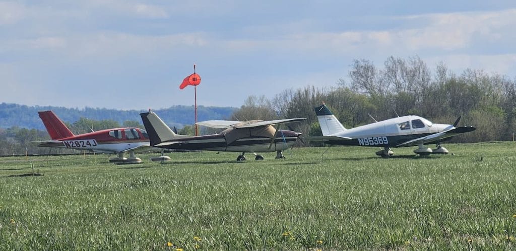 Small airfield at Braden Airpark in Forks Township PA - Angst Cleaning service area