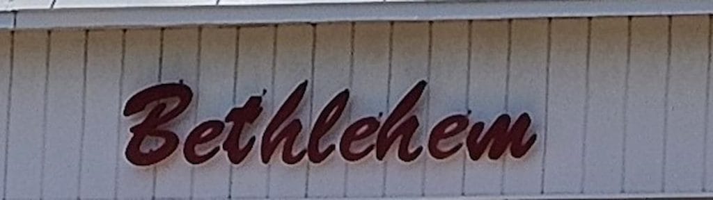 Welcome to Bethlehem Pennsylvania sign — Angst Cleaning commercial cleaning services